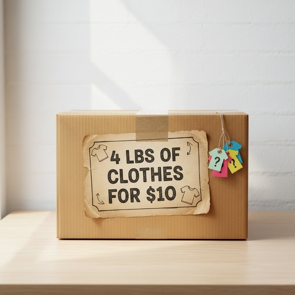Mystery Clothing Box (size-M) - 4 lbs for $10